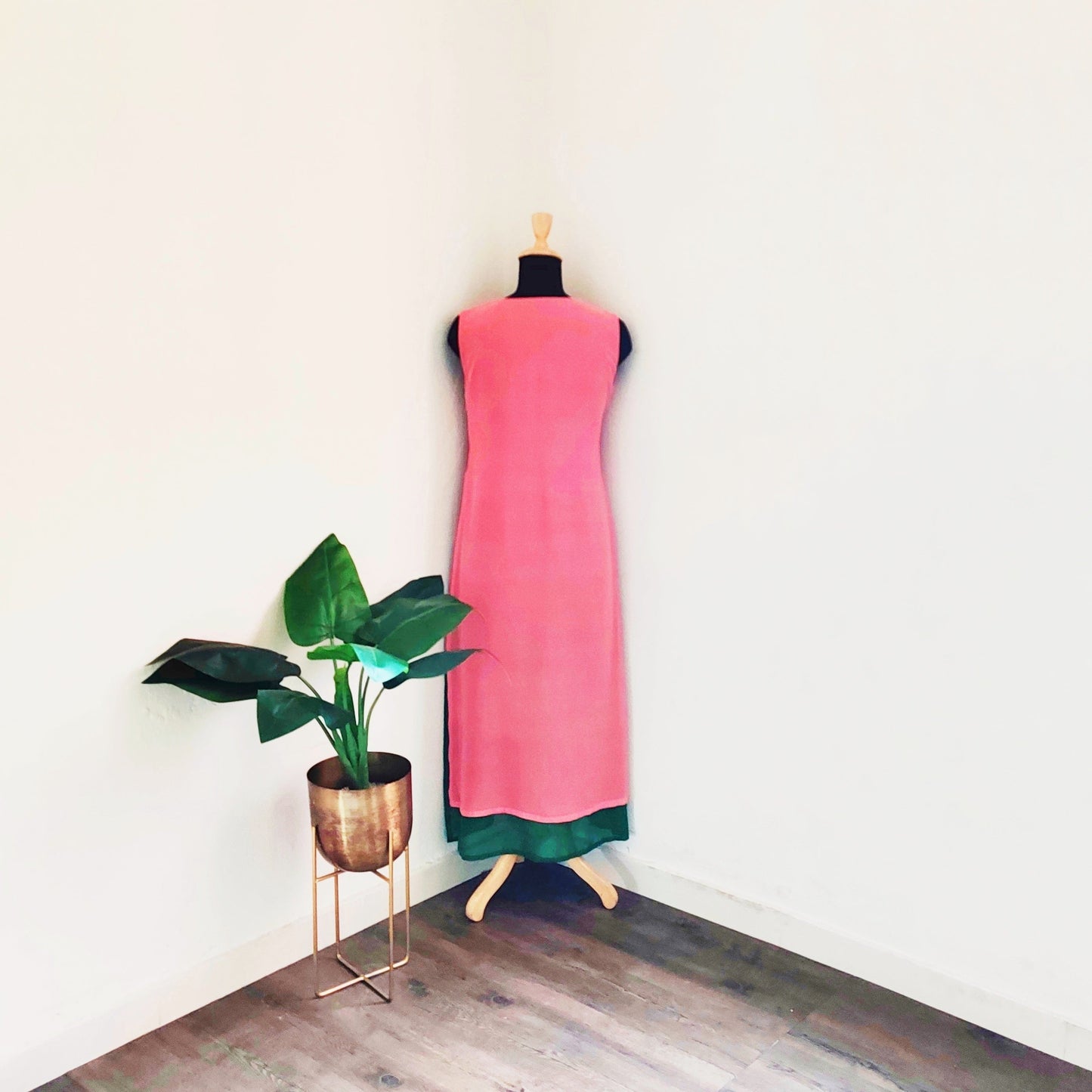Dhoop Chhanv Pink Green