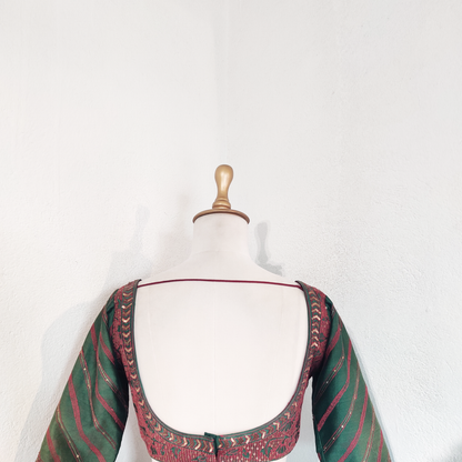 GAZAL GREEN LEHENGA