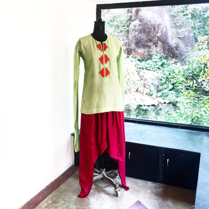 Kurta dhoti - anarkali - milk design shop